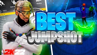 *NEW* BEST JUMPSHOT FOR ANYBUILD NBA 2K22 HIGHEST GREEN WINDOW 100% GREENLIGHT JUMPSHOT!