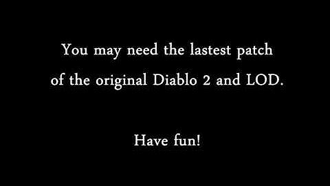 Sharing My Diablo 2 Save Files