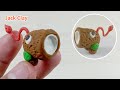 Making Coconut Cannon Figure With Clay | Plants Vs Zombies | Jack Clay