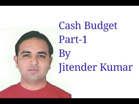 cash budget meaning of cash budget format of cash budget how to