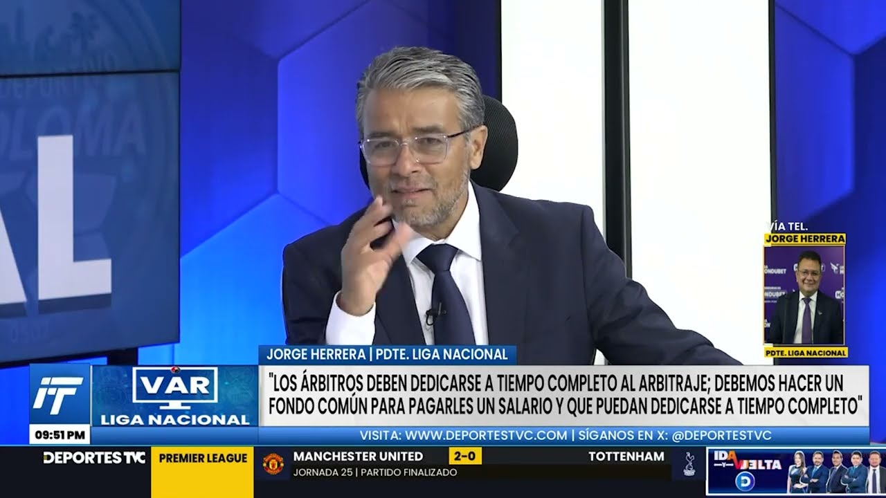 Presidente de la Liga Nacional revela la razón por la que no ha llegado el VAR | Futbol a Fondo