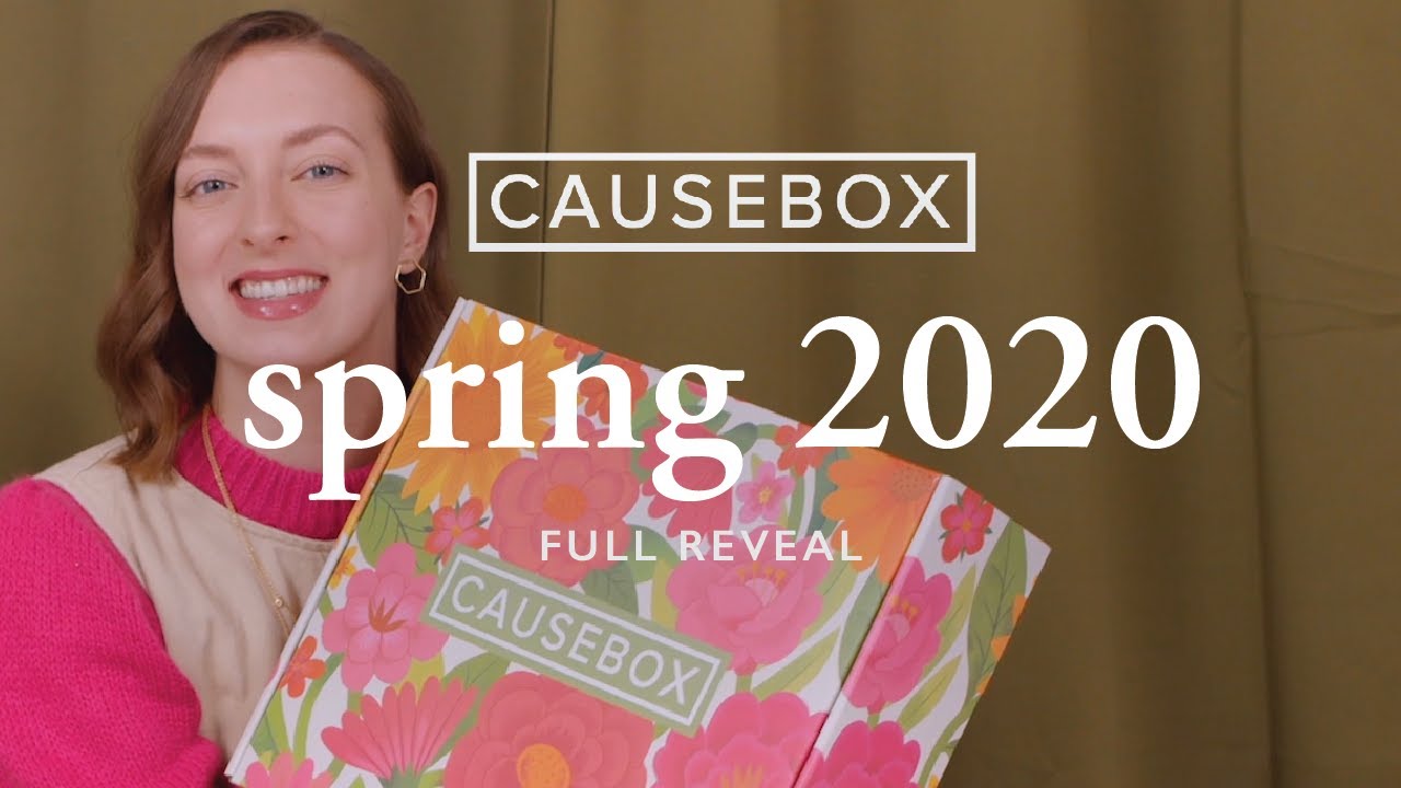 Spring CAUSEBOX Full Reveal! 🌸 YouTube