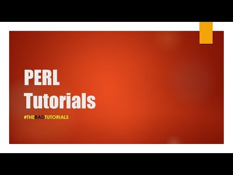 Perl Tutorial - 28: Foreach Loop