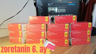 Zoretanin Sivilce Tedavisi 6-7.Ay Roaccutane - Aknetrent - Acnegen Gün Gün Değişim