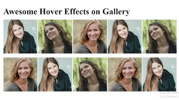 Css Image Hover Effects on Gallery || imagehover.css || Gallery Hover Effects Using HTML CSS