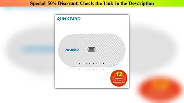 Hands-on INKBIRD IBS-M1 WI-FI Gateway Works with Inkbird devices (IBS-TH1& Mini & Plus, IBS-P01B, I