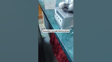 Gauntlet Arcade Restoration! Part 13 #gauntlet #arcade #arcadecabinets #retrogaming