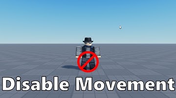 Roblox - How to Stop/Disable Player Movement