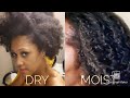 Moisturizing Natural Hair - Detailed - Low Porosity - 4b 4c hair - My Simple Routine!