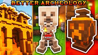 Better Archeology Mod! 1.20.1 | Minecraft Mod Showcase