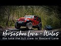 Six Jeeps tackle Horseshoe lane (Bastard lane) | Wales Green Laning