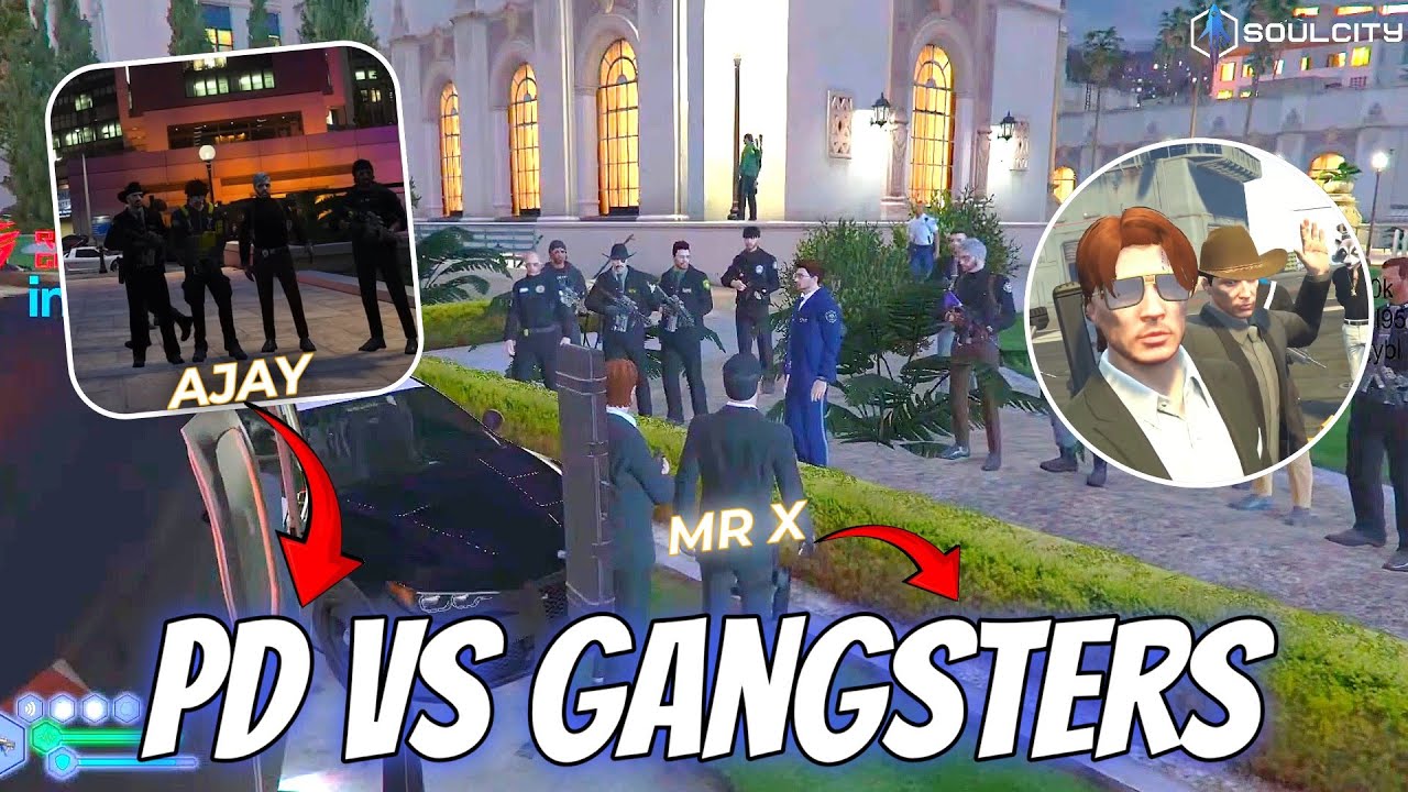 Mr. X And Jogi Saved Mr. Ajay FROM PD | Soulcity By Echo Rp Highlights ...
