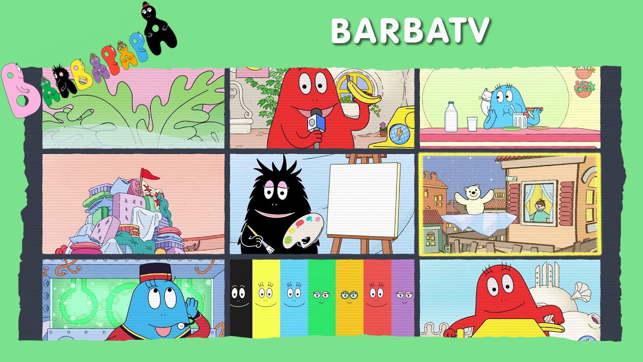 Barbapapà EP43 : Barba TV - EPISODIO COMPLETO (italiano)