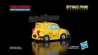 Transformers Studio Series Optimus Prime Awakening Deluxe Class Bumblebee 360 Video