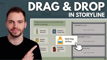 Storyline 360: Custom Drag & Drop Tutorial (Step-by-Step)