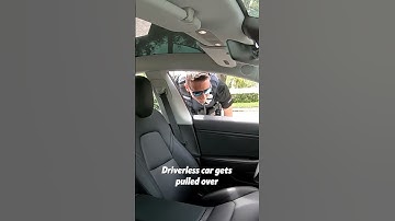 Police Pull Over Driverless Tesla Model 3 that was using Smart Summon Feature full clip on:DragTimes