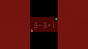 Move only 1 stick to make equation correct | Matchstick Puzzle (3-3=1)