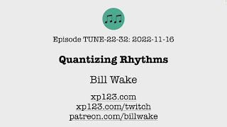 TUNE-22-32: Quantizing Rhythms - Tune Similarity