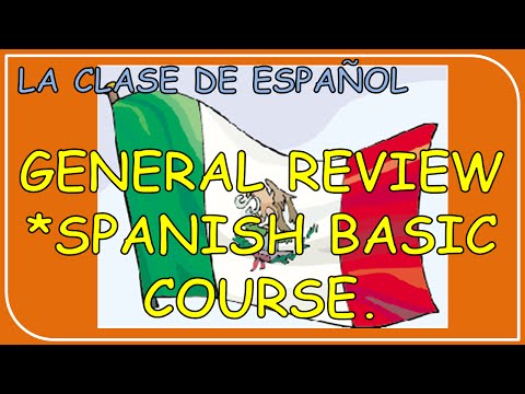 Basic Spanish Course (Review #5) / Repaso Curso Básico De Español (5)