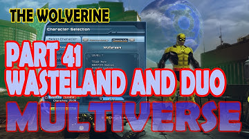 DCUO The Wolverine; Part 41 Wasteland and Duos
