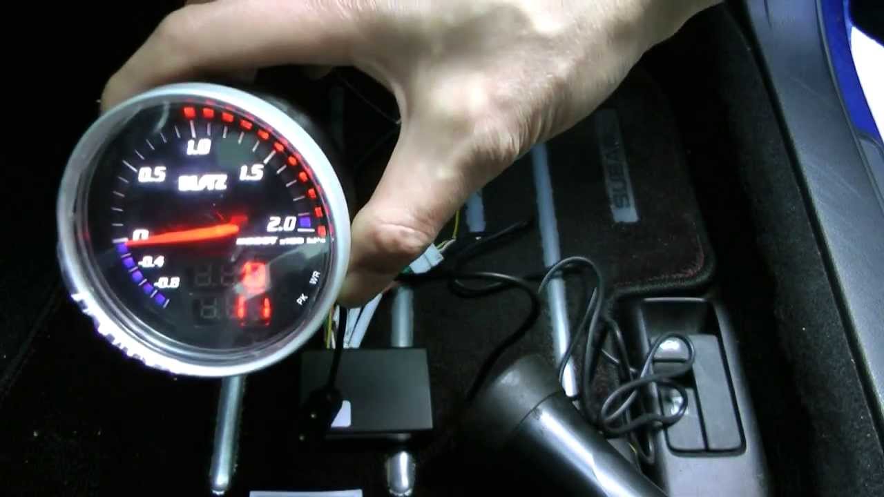BLITZ FLD METER Can be easily installed boost meter. - YouTube