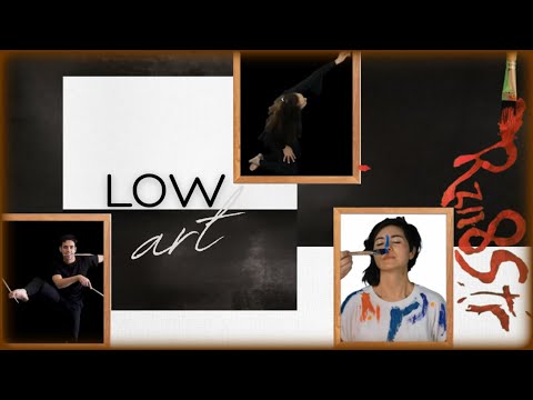 Low Art by Rzn8Str  #artandmusic  #modernart #outsiderart #paint #altpop #danicaodyssey #indiepop