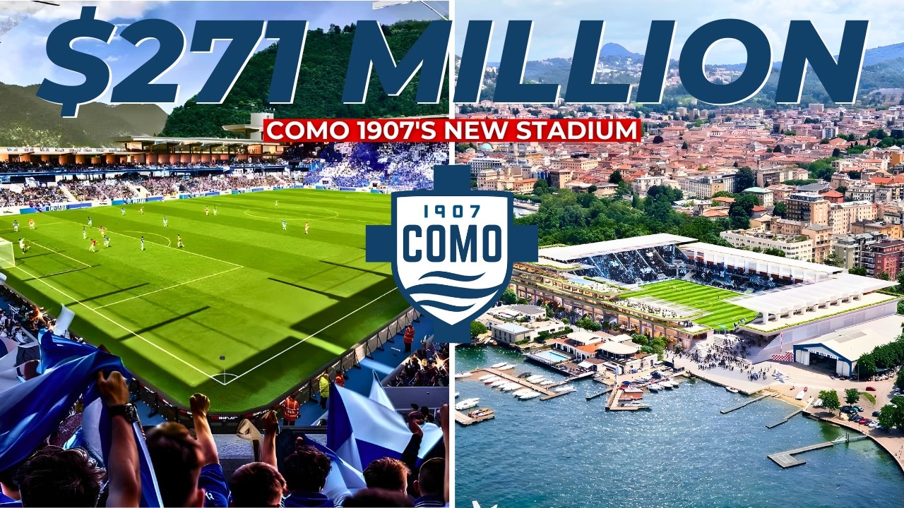 Внутри нового стадиона Комо 1907 года — полный тур и обзор проекта