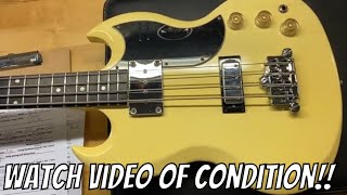 2006 Gibson Limited Run Sg Reissue B Clic White