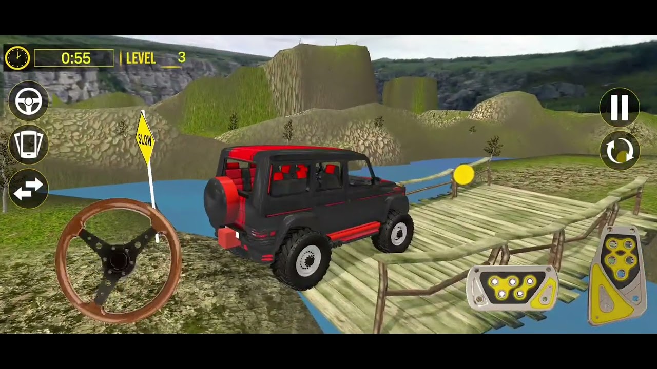 Jeep Driving 4x4 - Jeep Game | Jeep Game 3D Gameplay - जीप ड्राइविंगJeep 3D गेम | गाड़ी वाला गेम 