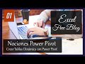 Crear Tabla Dinámica con Power Pivot (Relacionar Múltiples Tablas) - Nociones Power Pivot 01