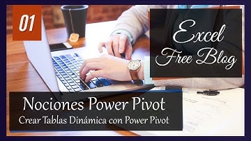 Crear Tabla Dinámica con Power Pivot (Relacionar Múltiples Tablas) - Nociones Power Pivot 01