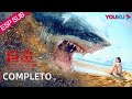 [Tiburón gigante: La playa mortal] Guapa atacada por el tiburón | Peli de catástrofes | YOUKU