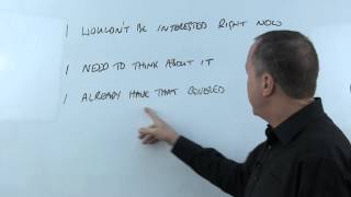 Handling the 3 Most Common Objections