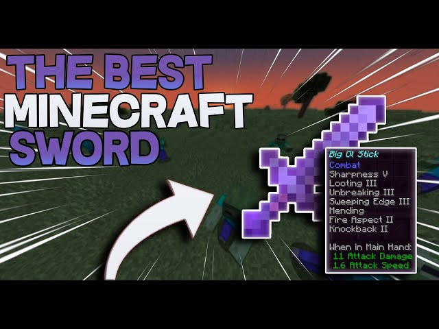 Top 8 enchantments for sword in Minecraft 1.20