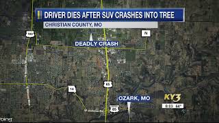 Driver from Houston, Texas, killed in a crash near Ozark, Mo.