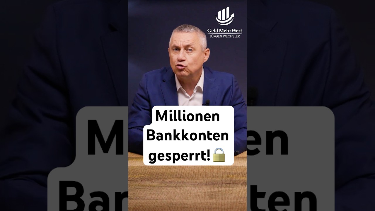 Millionen Bankkonten gesperrt! EUDI - darauf musst Du Dich gefasst machen #eid #eudiwallet #banken