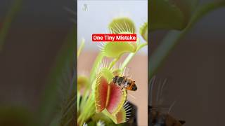 One Tiny Mistake — and the trap snaps shut 🪰 I #shorts #natureismetal #biology