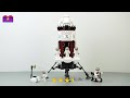 Lego Base Rocket Brick Sets Unbox &amp; Build | Unofficial Lego stop-motion