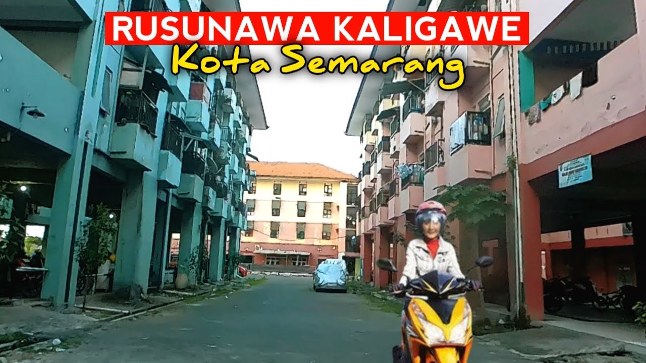 Rumah susun sewa (rusunawa ) Kaligawe kota Semarang. - YouTube