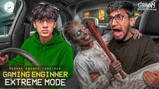 @GamingEngineerOfficial Helped Me CAR ESCAPE GRANNY in EXTREME MODE 😨 screenshot 2