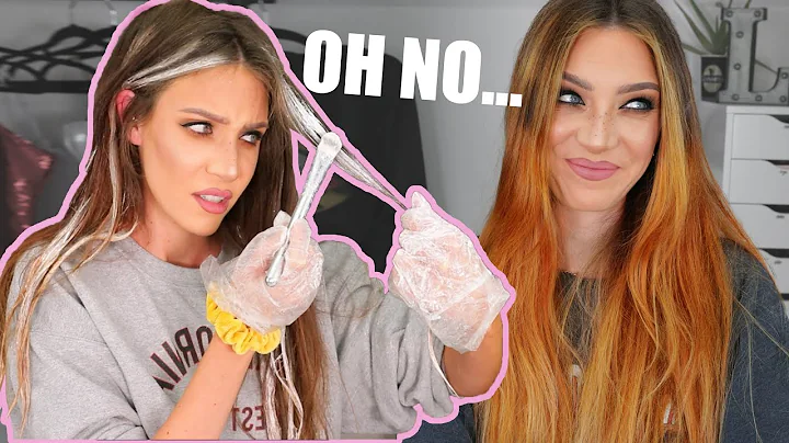 Brad Mondo made me do it! Trying to balayage my ha...
