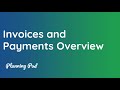 Invoices  payments in planning pod
