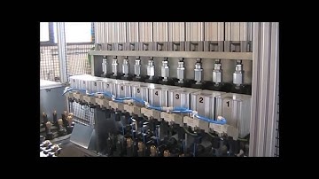 Automatic leak test station