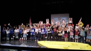 RMS Preparatory Campus students singing at the Spring Concert 2017