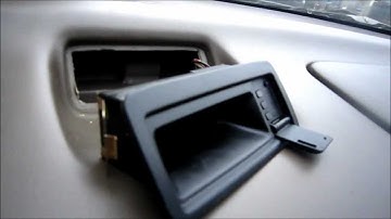 How to Remove Acura Integra dash clock