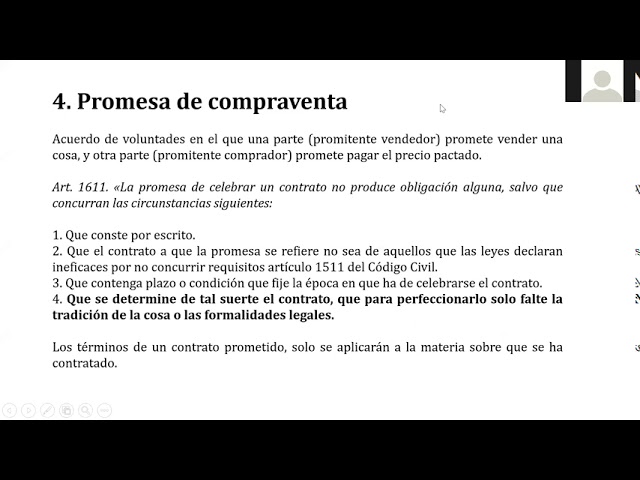 La promesa de compraventa ante el fallecimiento de uno de los promitentes -  YouTube