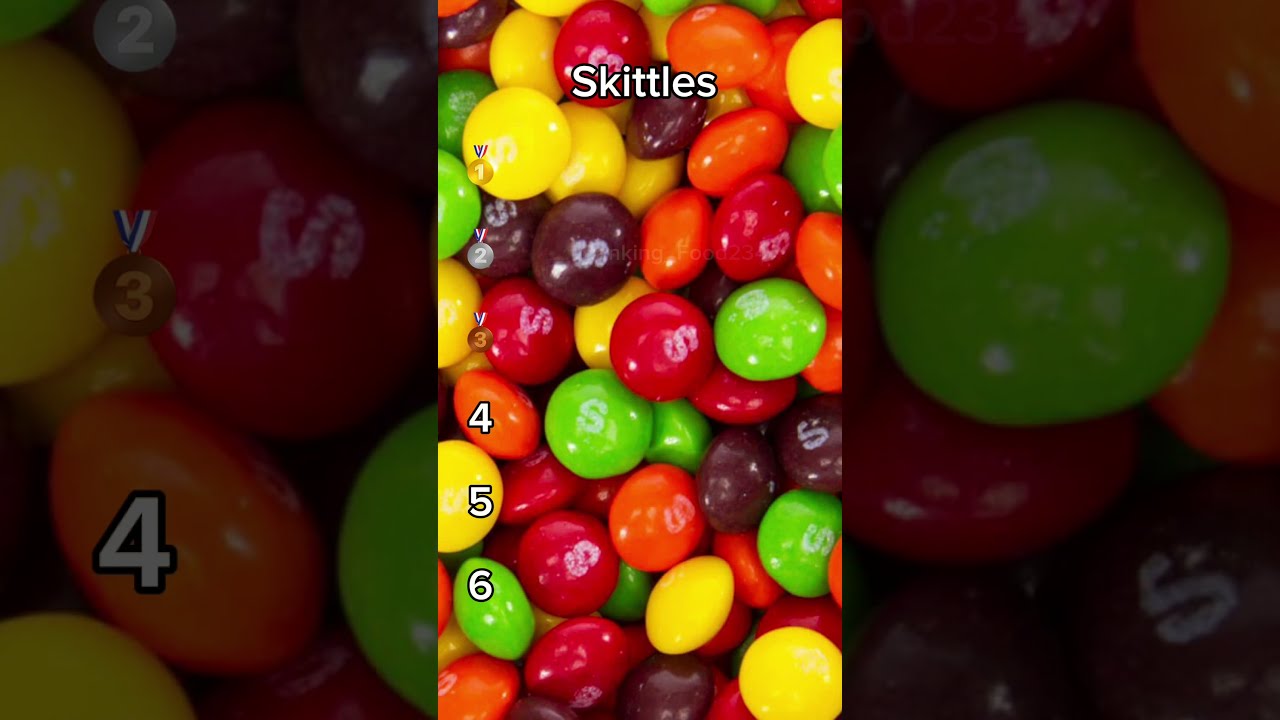 Rate These Foods Without Knowing What S Next Candy Edition Foodranking Ranking Food Caseoh