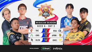 🔴LIVE | MPL PH S13 | OMG vs APBR | ENGLISH-Week 6 Day 3