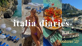 Italy Diaries | a day in Capri, my dad visits me, & days in the kitchen