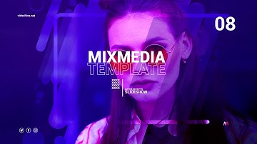 Diagonal Slide - After Effects Template